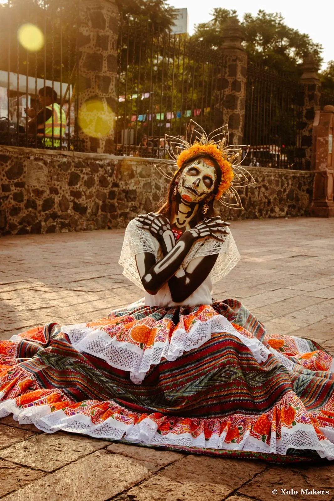 Maquillaje artístico floral — Xolo Makers